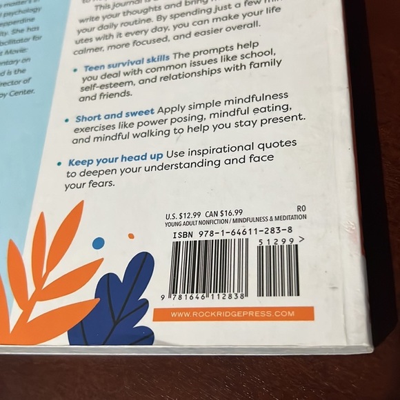 The mindfulness journal  lteens new book activity book calm happy thoughts book - Picture 11 of 14